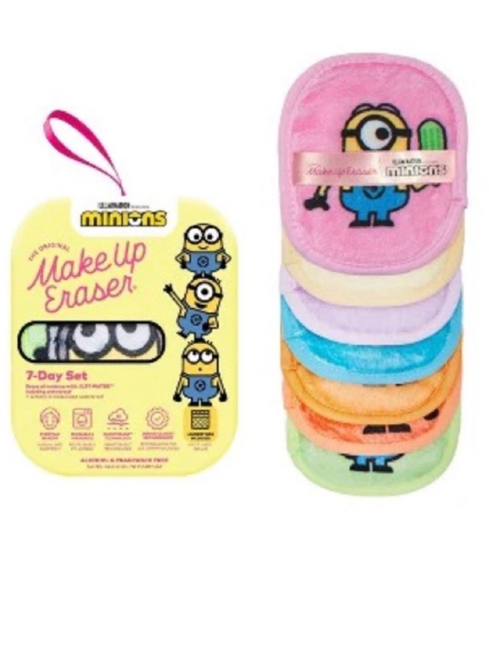 Minions Make Up Eraser 7-Set - NIB